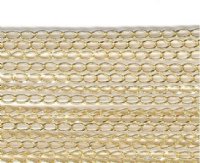 1 Meter of 3x2mm Gold Tone Chain